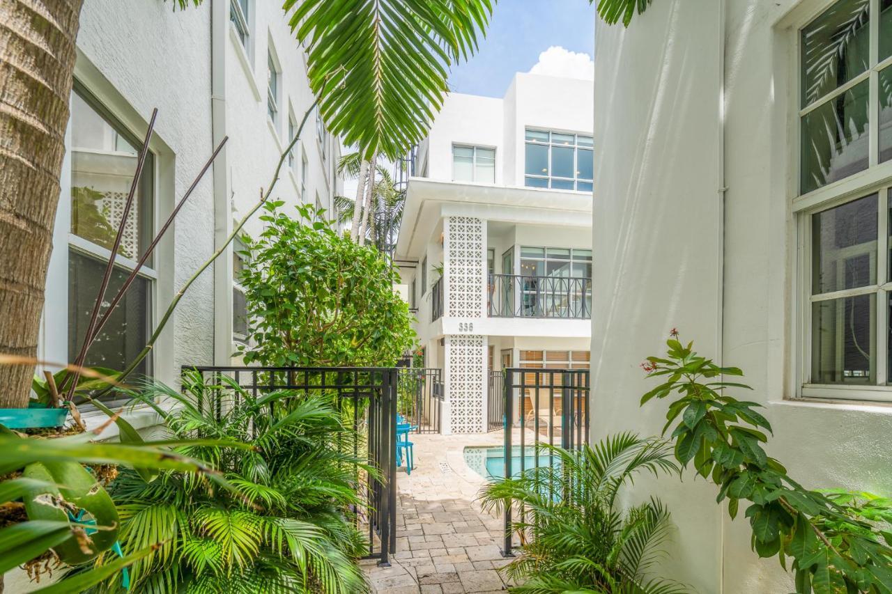 Fountain Condo 2 Story Pool Bbq Balcony Miami Beach Eksteriør billede