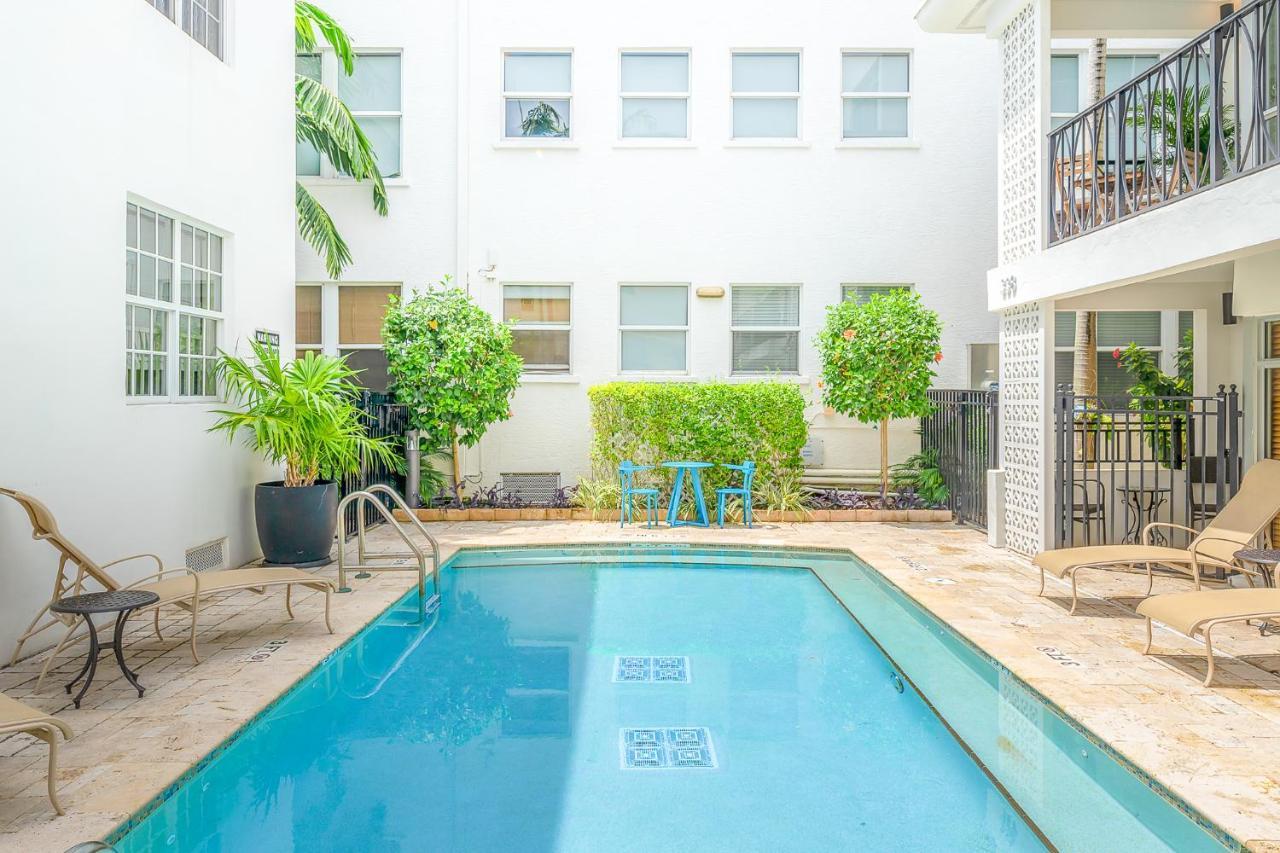 Fountain Condo 2 Story Pool Bbq Balcony Miami Beach Eksteriør billede
